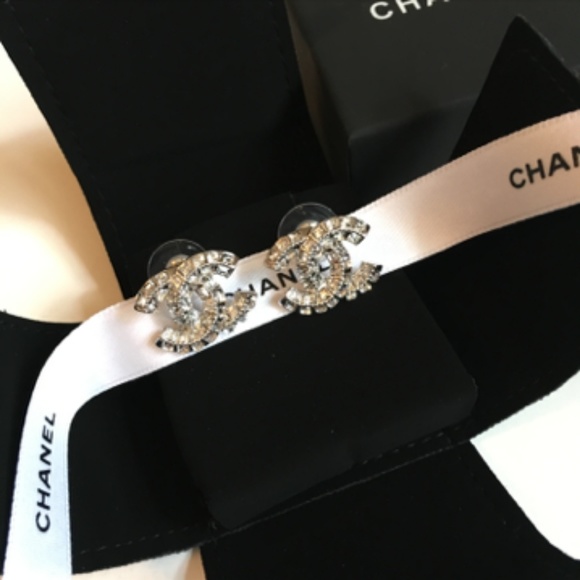 CHANEL Jewelry - Chanel Silver Studs CHANEL Jewelry - Chanel Silver Studs
